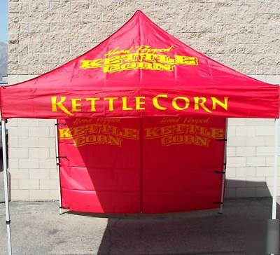 New hand popped kettle corn korn caravan canopy 