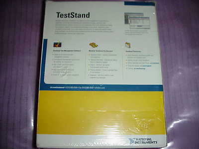 New national instruments teststand 3.1 upgrade in box