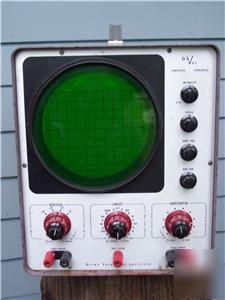 Vintage devry institute oscilliscope - diagnostic equip