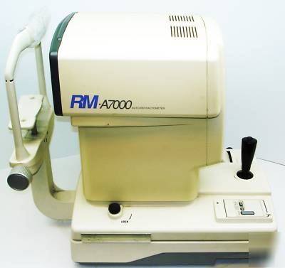  topcon autorefractor- rm A7000 keratometer (used) 