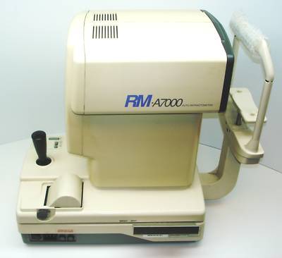  topcon autorefractor- rm A7000 keratometer (used) 