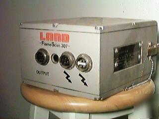 Land 307 optical flame scanner monitor detector pilot