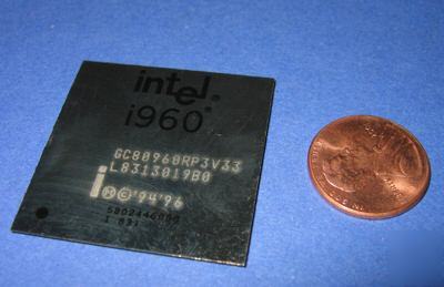 New I960 intel cpu collectible 1996 rare CC80960RP3V33