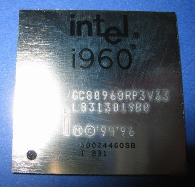 New I960 intel cpu collectible 1996 rare CC80960RP3V33