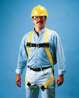 New fall protection safety full body harness miller 