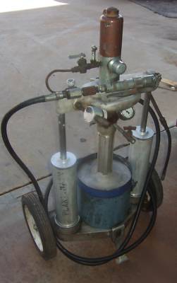 Nordstrom hypregun 5Q valve 15,000 psi rockwell sealant