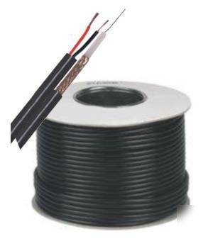 1000 ft RG59 coaxial siamese cctv cable video & power 