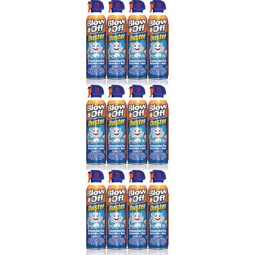 12 blow off general use canned air duster cleaner 8 oz