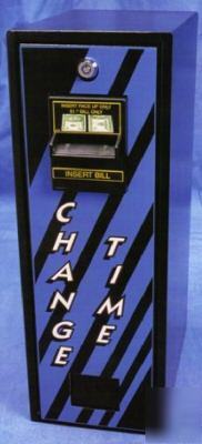 Bill changer change machine change dollar bills to coin