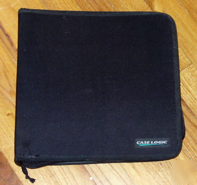 Case logic cd/dvd storage book 200 capacity