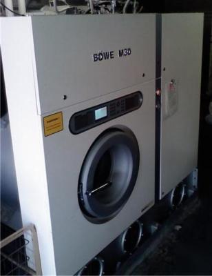 Complete dry cleaning system bowe M30 55LB machine w 10