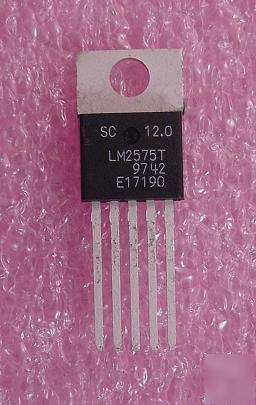 LM2575T-12 1A microconverter switching reg lot of 100