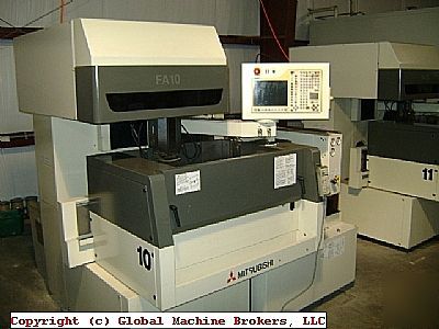 Mitsubishi fa-10 5-axis wire edm machine