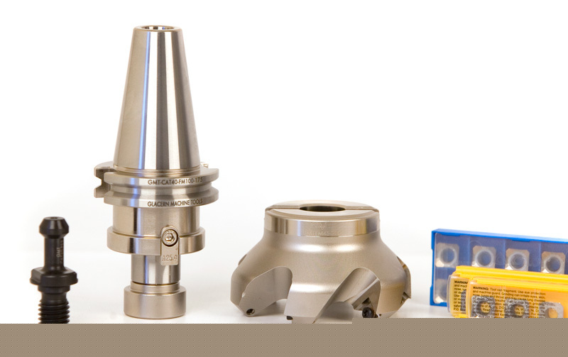 New glacern CAT40-FM45-300 cnc facemill package deal