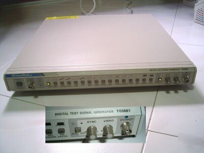 Shibasoku TG56B1 (tg 56B1)digital test signal generator