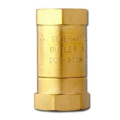 0-500 psi brass check valve 3/8