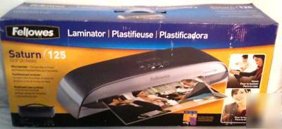 Fellowes saturn sl-125 pouch laminator