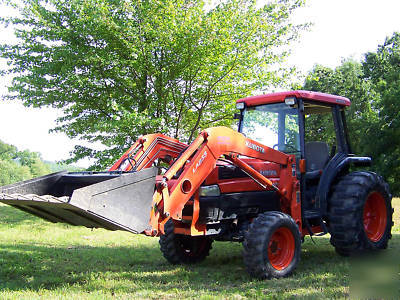 Kubota l-5030 4X4 compact diesel tractor loader 50HP