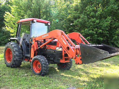 Kubota l-5030 4X4 compact diesel tractor loader 50HP