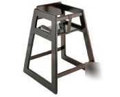 New deluxe wood high chair - stackable