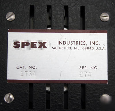 Spex digital remote readout model no. 1734