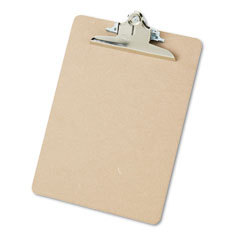 Hardboard clipboard, 100% recycled, letter size, mdf, m