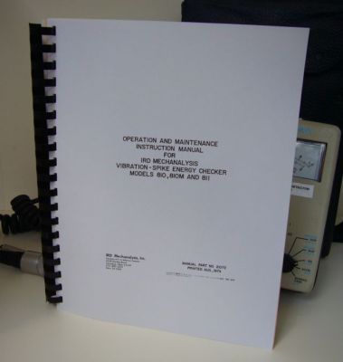 Ird mechanalysis â€“ model 810 operation instruct manual