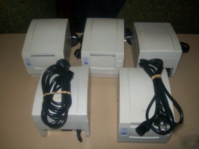 5 x citizen cbm 1000 receipt printer lot of 5 printers 