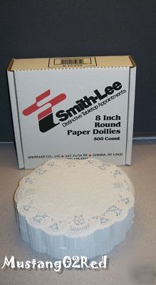 500PC smith-lee paper doilies catering food prep crafts