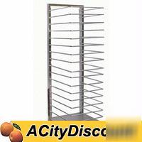 Allstrong stainless 16 shelf pan rack doughnut rack