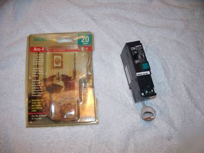 Siemens / murray 20A arc fault circuit breaker 