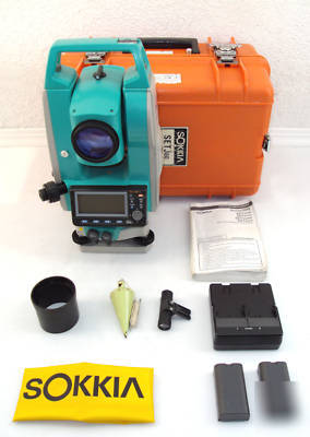 Sokkia set 300 total station, surveying, stakeout