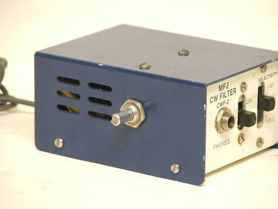 Mfj cwf-2 active audio cw filter with mods