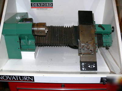 Denford novaturn slant bed cnc lathe 6.25 swing exc 