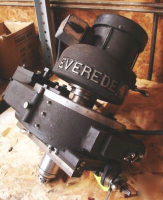 Everede rotary head die makers attachment bridgeport