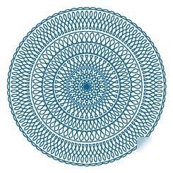 Guilloche borders, rosettes and backgrounds.