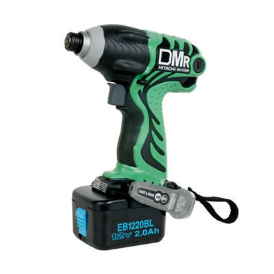 Hitachi WH12DMR 12V ni-cad impact driver kit 1/4