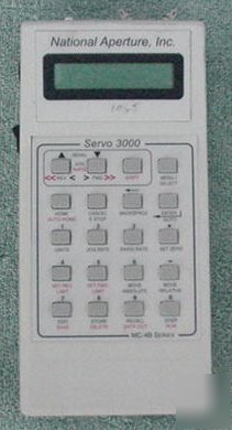 National aperture servo 3000 mc-4B micro controller