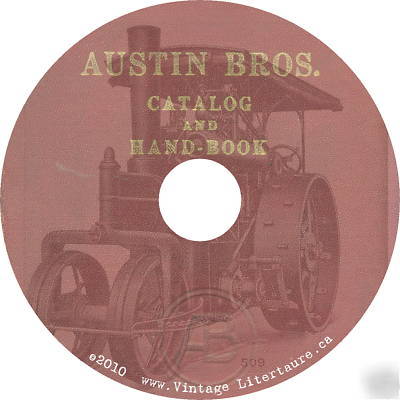 1915 austin brothers construction machinery catalog cd