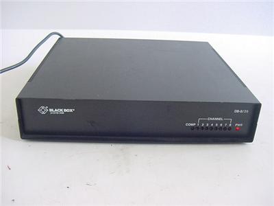 Black box db-8/25, 8 port data brodcast unit TL158A-R3