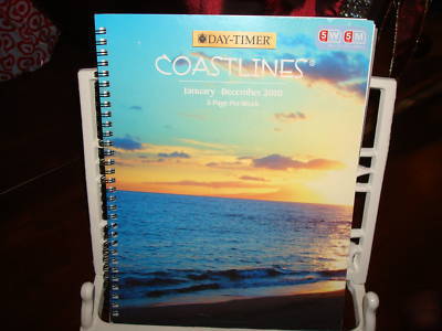 Day-timer, coastlines, weekly planner-8.5X11-2 pg/week