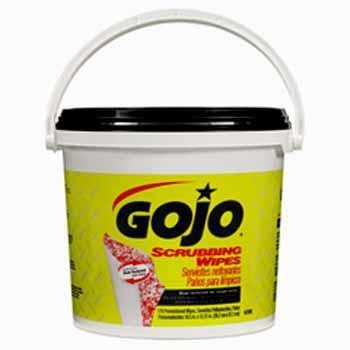 Gojo scrubbing wipes, 170-count bucket case pack 2