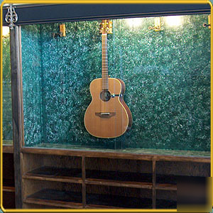 Large retail showcase guitar or gun safe display case