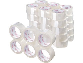 Lot 12 shipping packing tape heavyduty 2X55 yards 2.2 m