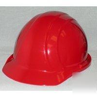 New erb industries 19764 4-point red hardhat