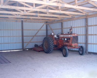 Pole barn post frame 30X40X10 garage material kit 