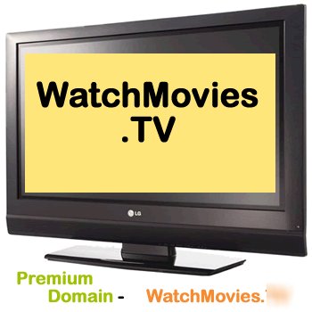 Premium website domain name watchmovies.tv