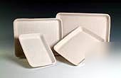 Tray-ppr-serv-14X18#2 4(100) white tr - farm