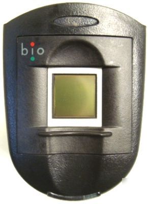 New bioscrypt v-pass fx ar biometric fingerprint reader 