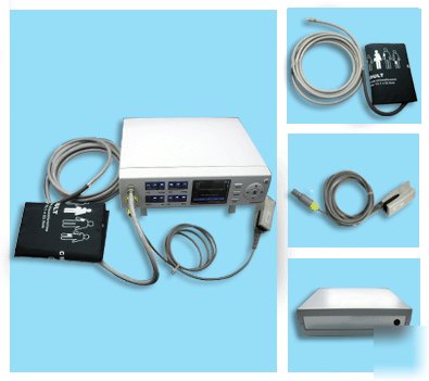 Nib blood pressure oxygen monitor ( p,SPO2,pr+probe&cuff